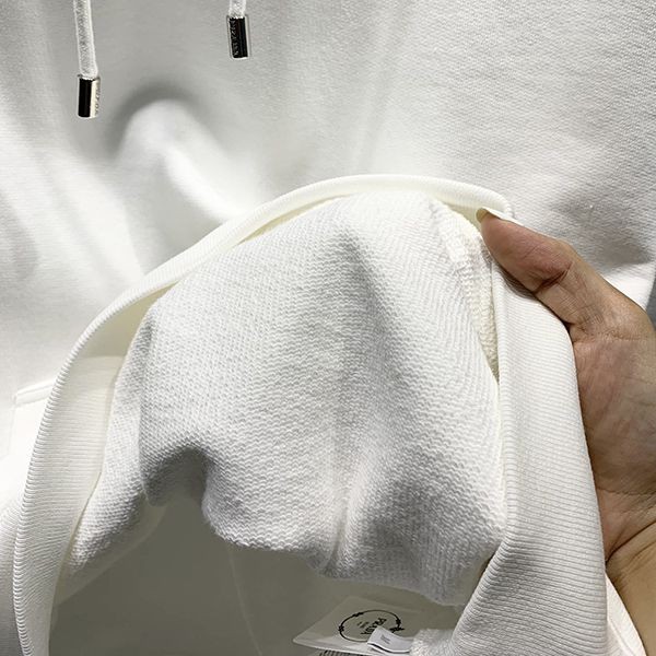 【お洒落☆シンプル】プラダ コットン パーカー 偽物●ホワイト pum49539